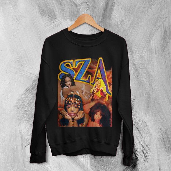 SZA Bootleg Tour Concert RB Music Streetwear Cozy Fall Fashion Sweatshirt 166 - Picture 1 of 5